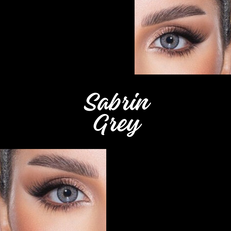 Sabrin Gray – Premium Natural Gray Contact Lenses