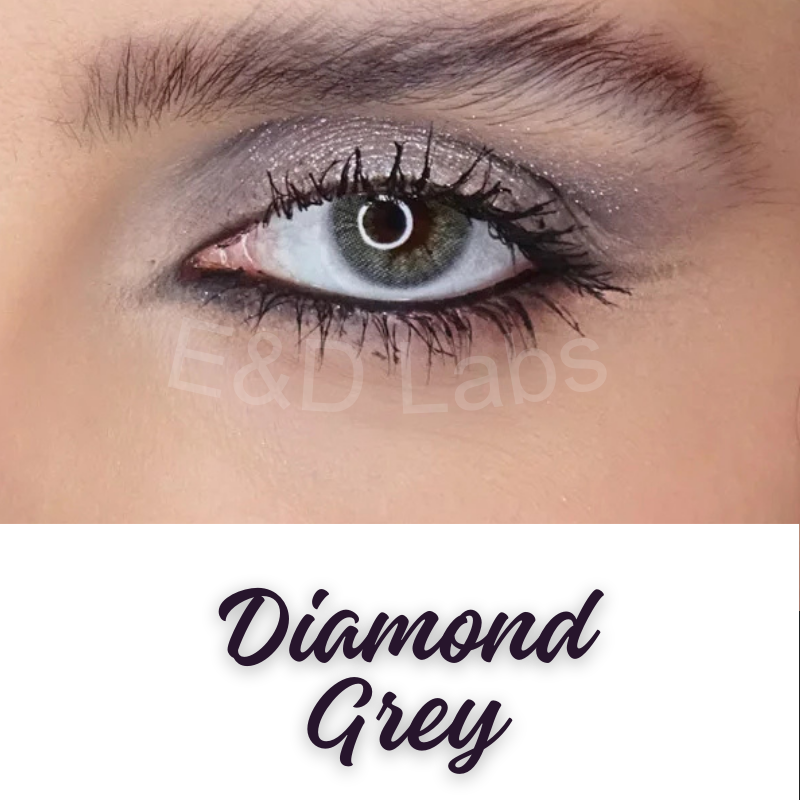 Luxury Diamond Grey Lens – Natural Blended Color