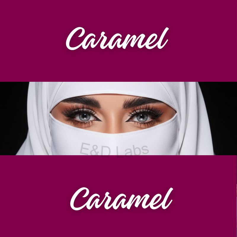 Caramel Olive Contact Lenses