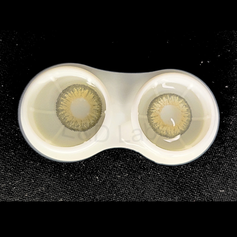 INA Hazel Contact Lenses – Natural Hazel Brown