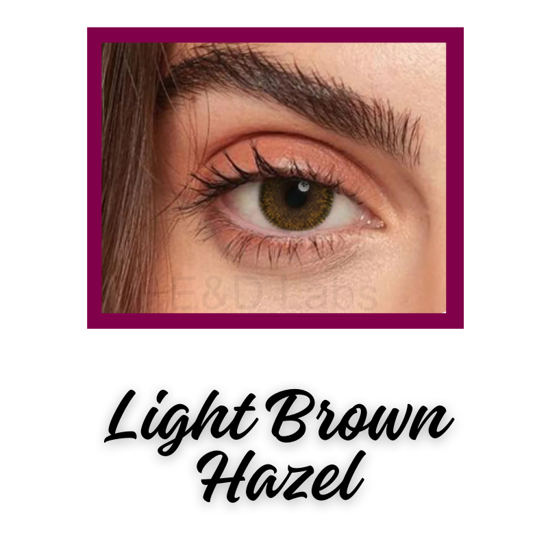 Light Brown Hazel Contact Lenses