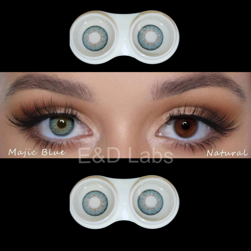 Aqua Frost Contact Lenses – Natural Soft Blue Cosmetic Lens