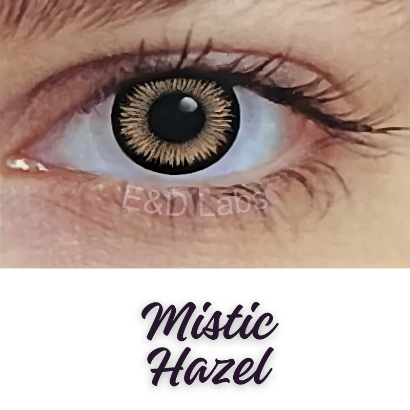 Mystic Hazel Contact Lenses – Natural Golden-Brown Blend