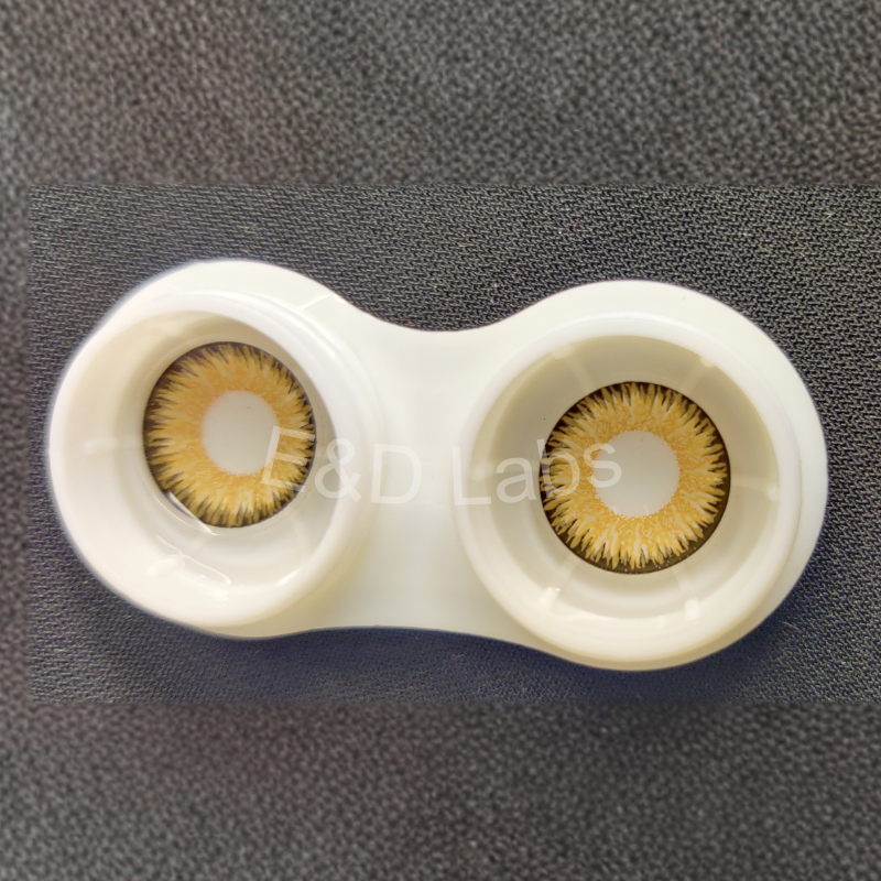 Mystic Hazel Contact Lenses – Natural Golden-Brown Blend