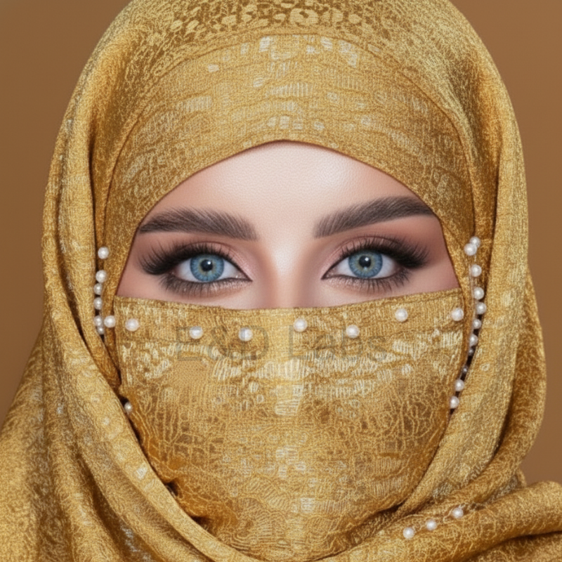 Aqua Frost Contact Lenses – Natural Soft Blue Cosmetic Lens