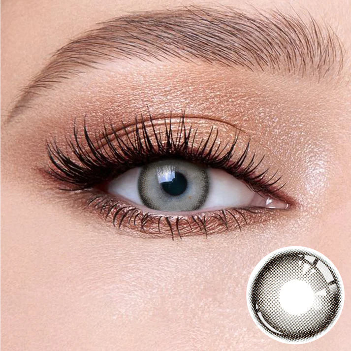 Pearl Gray Contact Lenses – Soft Radiance