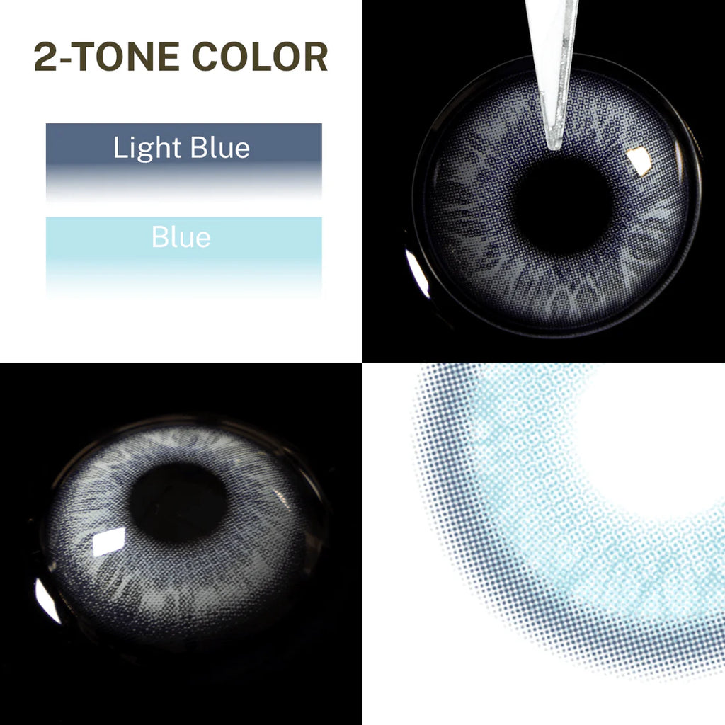 Glacier Blue Contact Lenses
