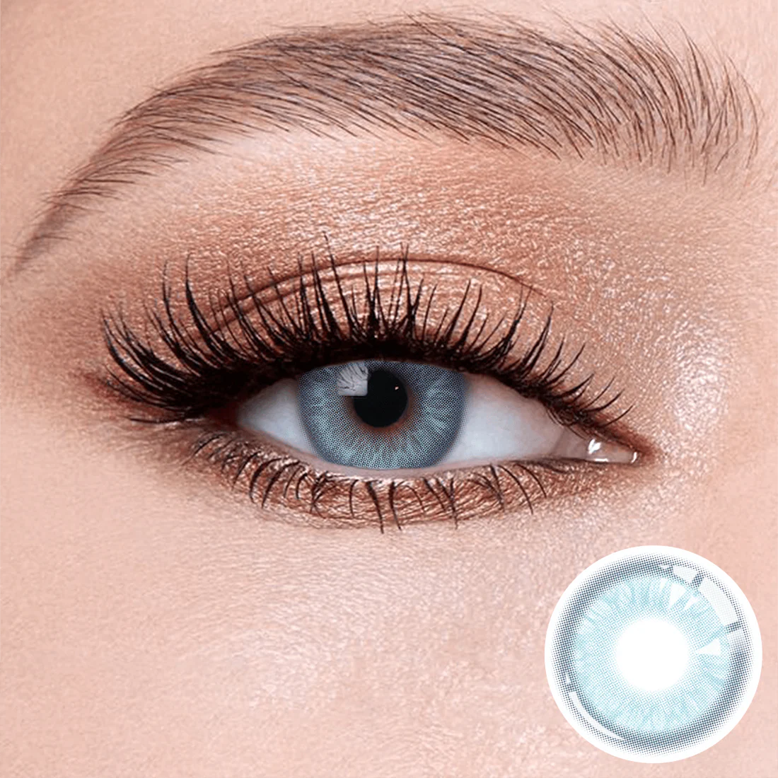 Glacier Blue Contact Lenses