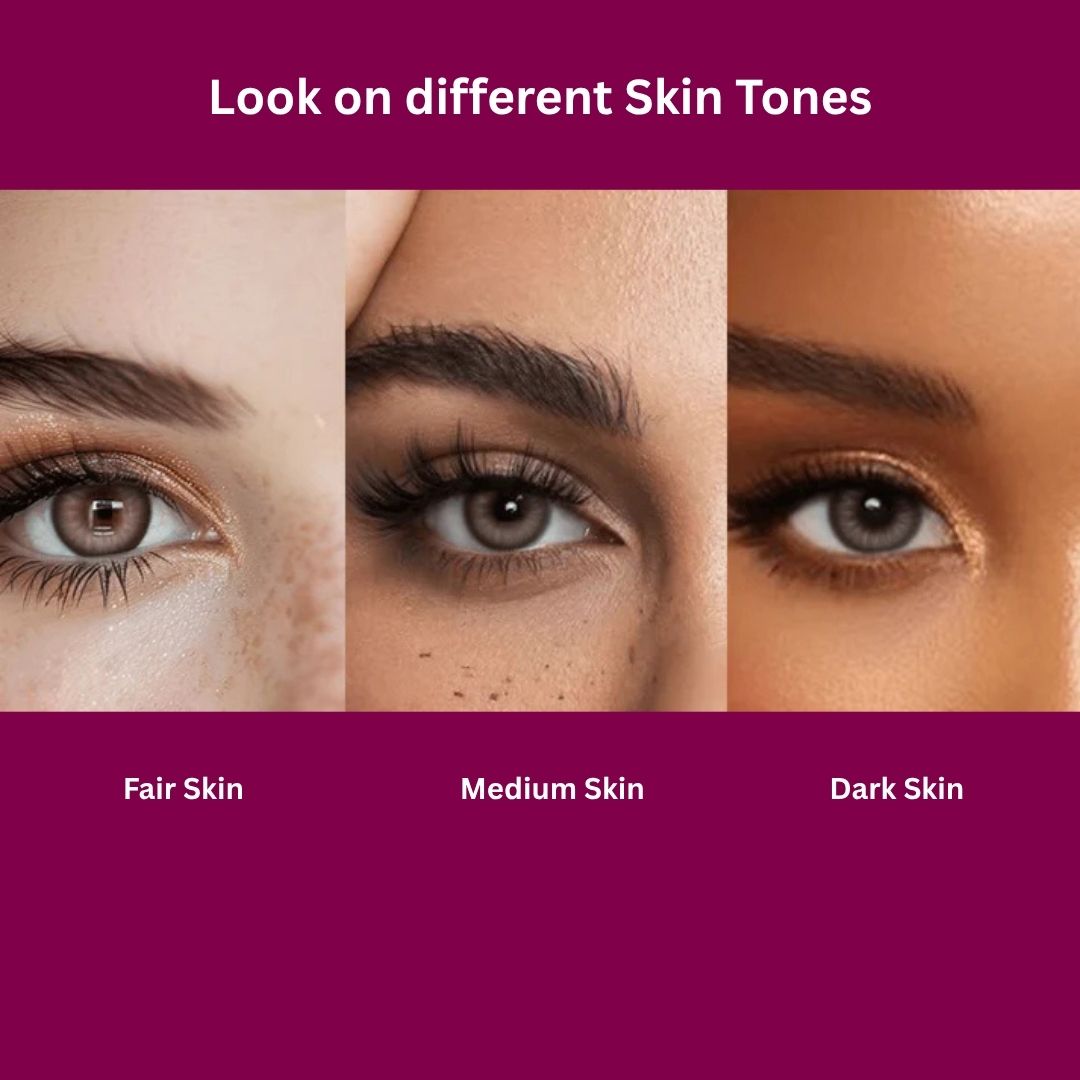 Nut Brown Contact Lenses