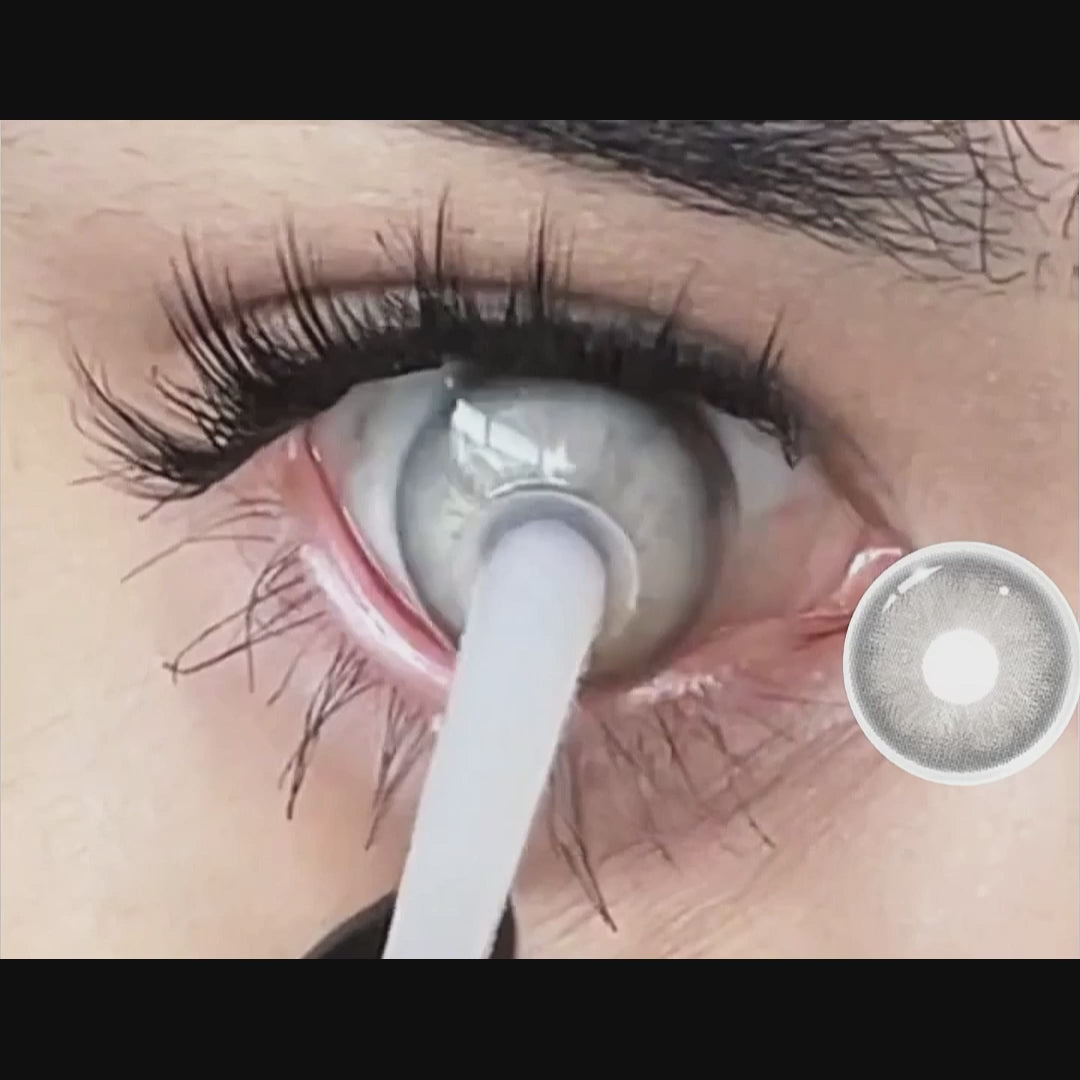 Irish Grey Contact Lenses
